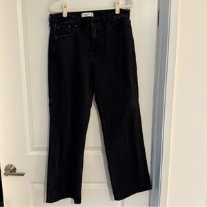Abercrombie Low Rise Baggy Jean